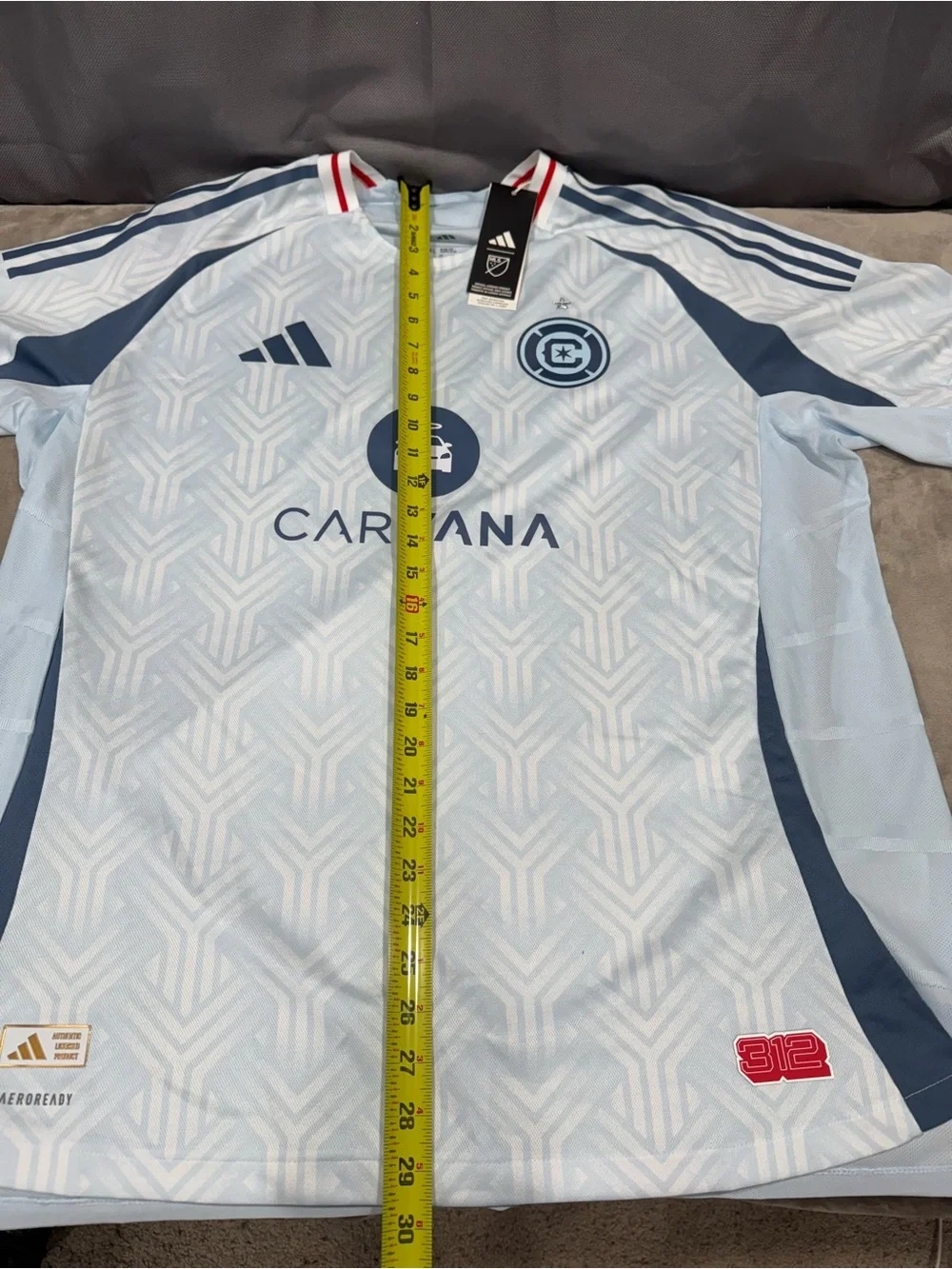 Adidas Chicago Fire Soccer Jersey